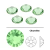 strass dentaire swarovski chrysolite vert